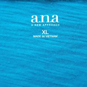 a.n.a Tops - ANA Teal Floral Blouse Embroidered Pink Top XL a.n.a Tops - ANA Teal Floral Blouse Embroidered Pink Top XL